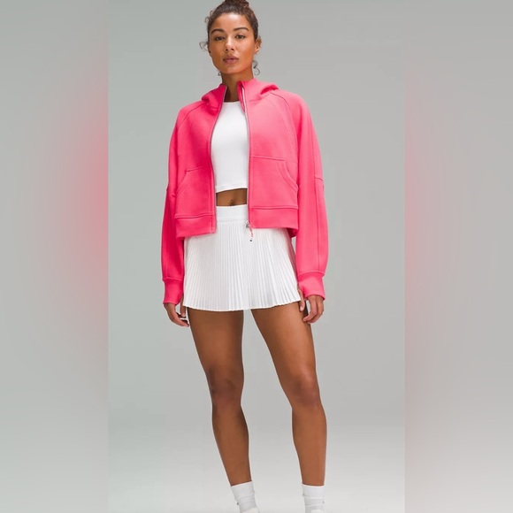 NWT Lululemon Scuba Oversized Full Zip Glaze Pink Size M/L - Picture 2 of 11